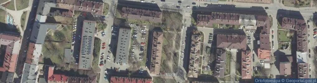 Zdjęcie satelitarne Bóżnic ul.