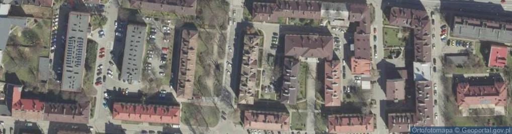 Zdjęcie satelitarne Bóżnic ul.