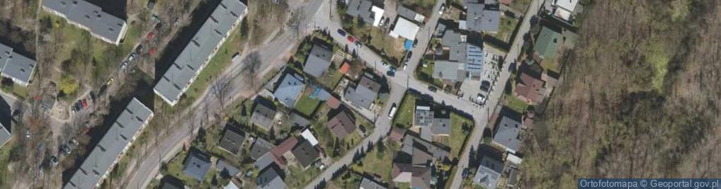 Zdjęcie satelitarne Bociania ul.