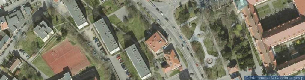 Zdjęcie satelitarne Bochenka Wawrzyńca, dziekana ul.