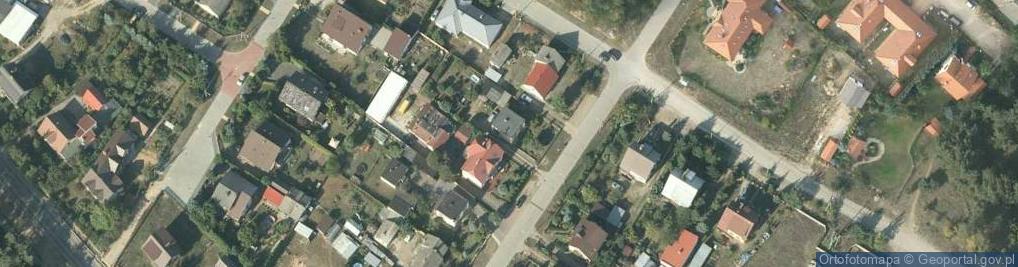 Zdjęcie satelitarne Borowiacka ul.