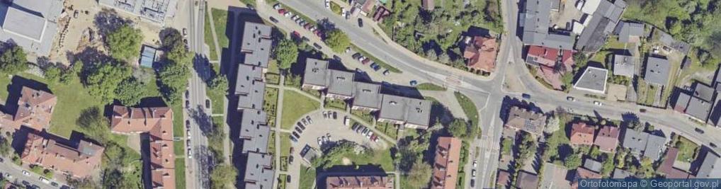 Zdjęcie satelitarne Boczna ul.