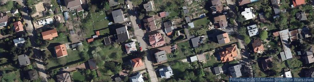 Zdjęcie satelitarne Botaniczna ul.