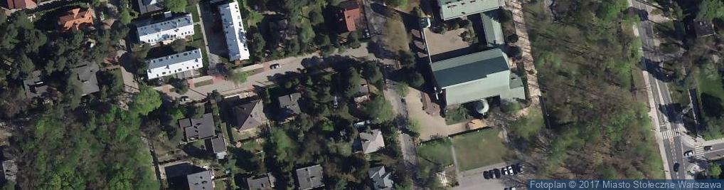 Zdjęcie satelitarne Bosmańska ul.
