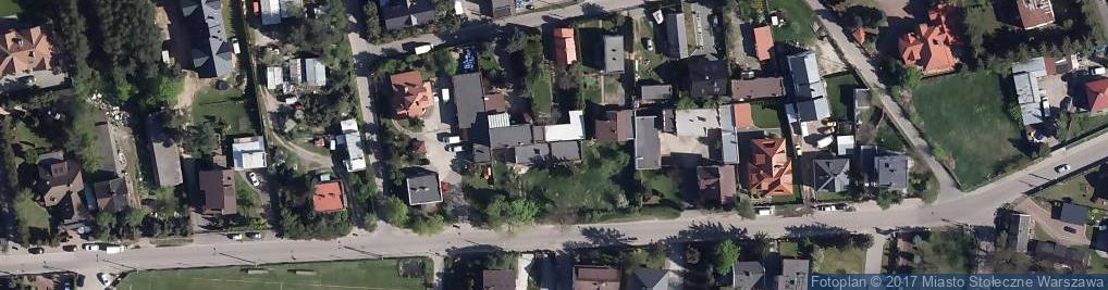 Zdjęcie satelitarne Borków ul.