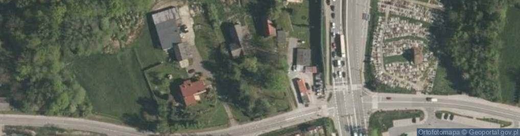 Zdjęcie satelitarne Boryńska ul.