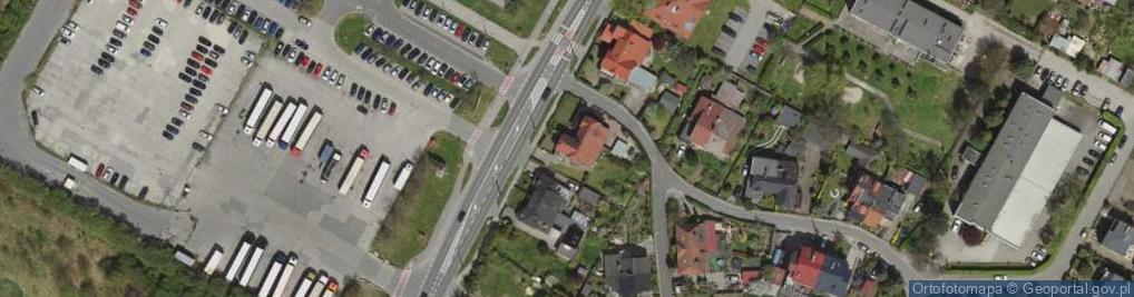 Zdjęcie satelitarne Bora-Komorowskiego Tadeusza, gen. ul.
