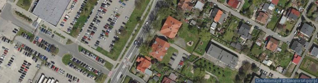 Zdjęcie satelitarne Bora-Komorowskiego Tadeusza, gen. ul.