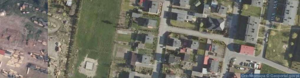 Zdjęcie satelitarne Bohaterów 17 Października ul.
