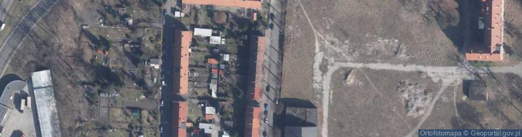 Zdjęcie satelitarne Bolesława Kędzierzawego ul.