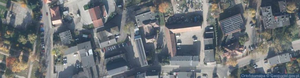 Zdjęcie satelitarne Bohaterów Getta ul.