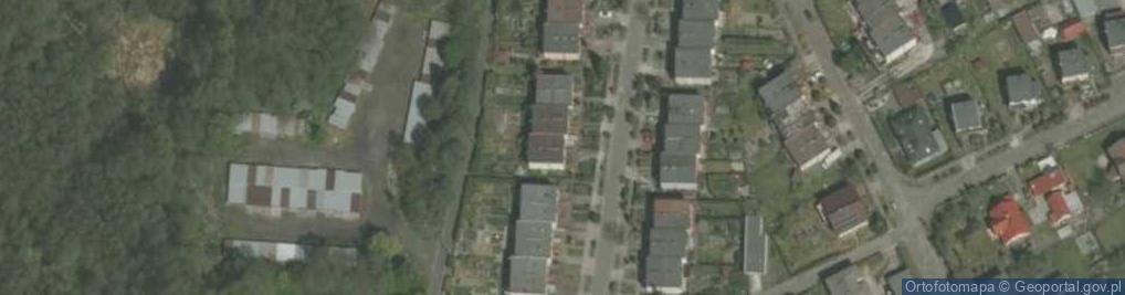 Zdjęcie satelitarne Bogusławskiego ul.