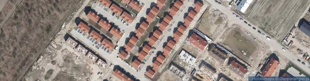 Zdjęcie satelitarne Bociana ul.
