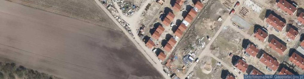Zdjęcie satelitarne Bociana ul.