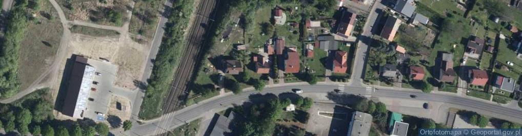 Zdjęcie satelitarne Bohaterów 2 Armii Wojska Polskiego ul.