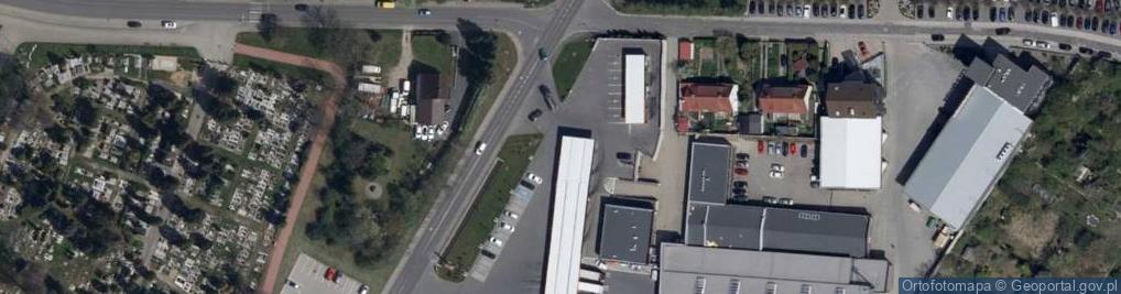 Zdjęcie satelitarne Bohaterów 2 Armii Wojska Polskiego ul.