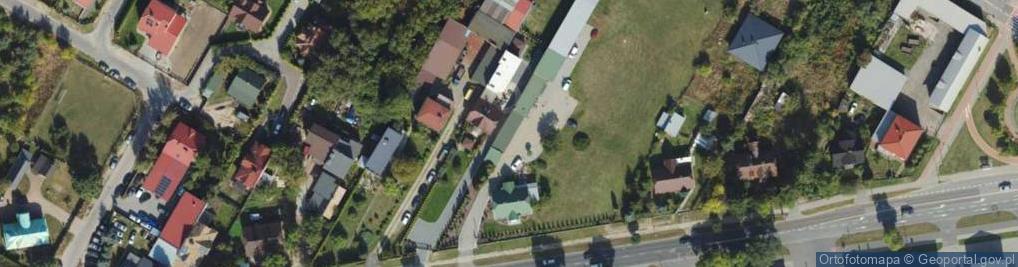 Zdjęcie satelitarne Brzeska ul.