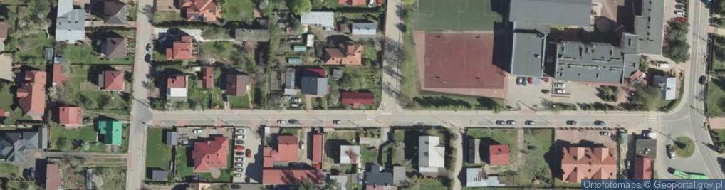 Zdjęcie satelitarne Browarowa ul.