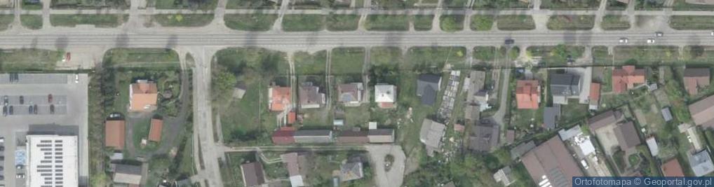 Zdjęcie satelitarne Brańska ul.