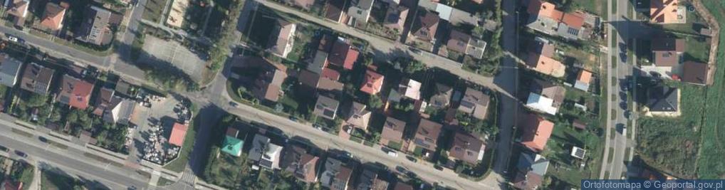 Zdjęcie satelitarne Brzozowa ul.