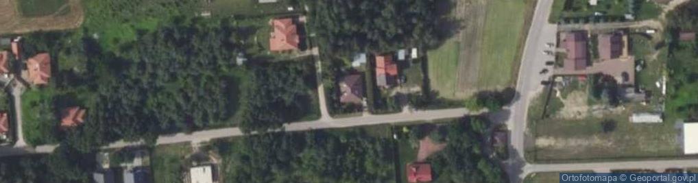 Zdjęcie satelitarne Brzozowa ul.