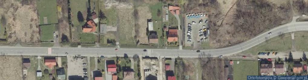 Zdjęcie satelitarne Brzeska ul.