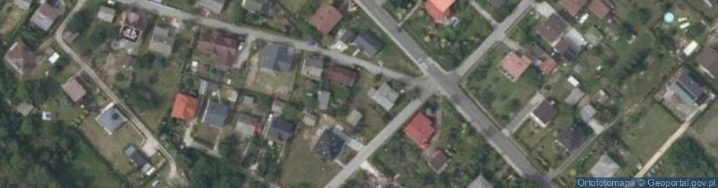 Zdjęcie satelitarne Brzozowa ul.