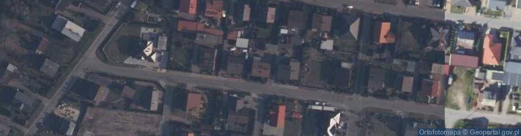 Zdjęcie satelitarne Braci Grossków ul.