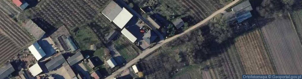 Zdjęcie satelitarne Branków ul.