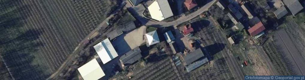 Zdjęcie satelitarne Branków ul.