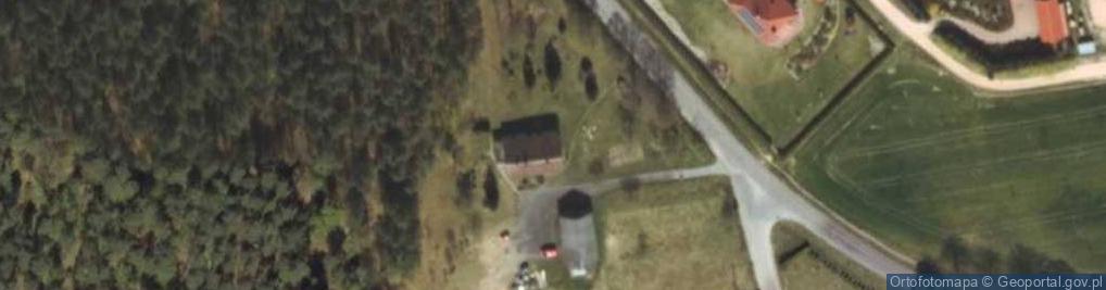 Zdjęcie satelitarne Brąswałd ul.