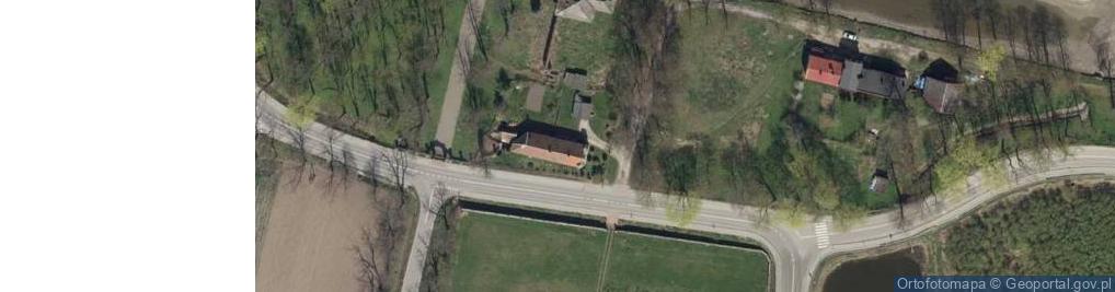 Zdjęcie satelitarne Breń ul.