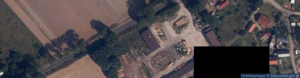 Zdjęcie satelitarne Breń ul.