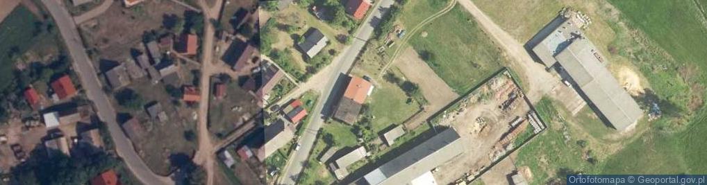 Zdjęcie satelitarne Breń ul.