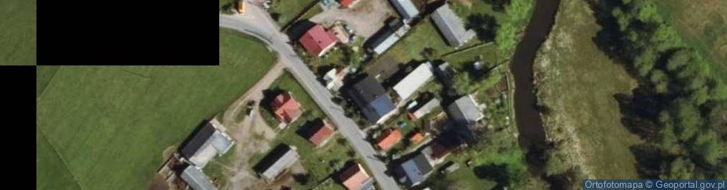 Zdjęcie satelitarne Brodowe Łąki ul.
