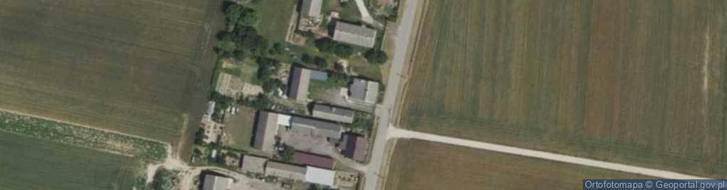 Zdjęcie satelitarne Bronowo-Zalesie ul.