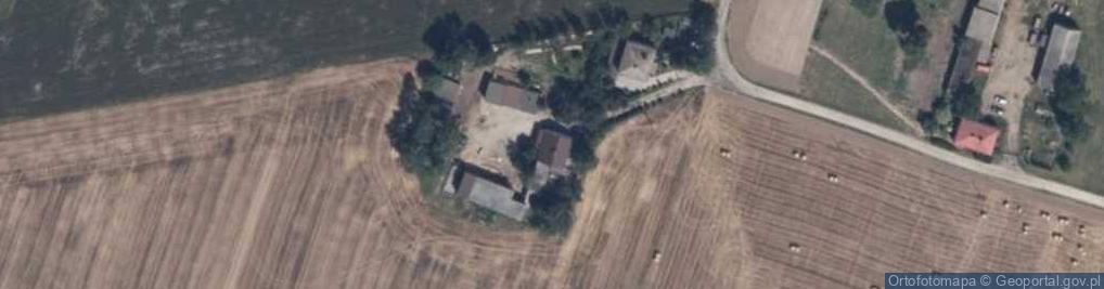Zdjęcie satelitarne Bronowo-Zalesie ul.