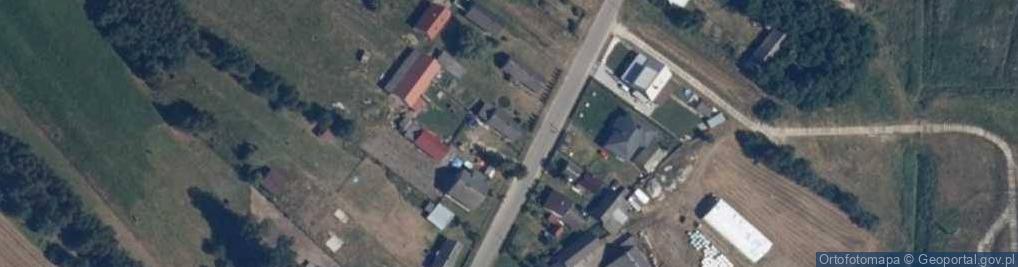 Zdjęcie satelitarne Brudnów ul.