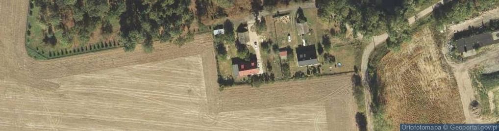 Zdjęcie satelitarne Brudzyń ul.