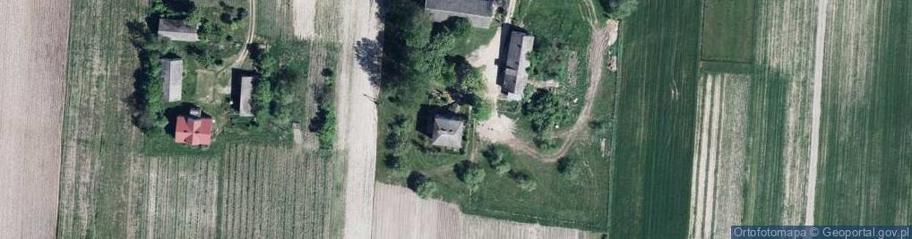 Zdjęcie satelitarne Brusów ul.