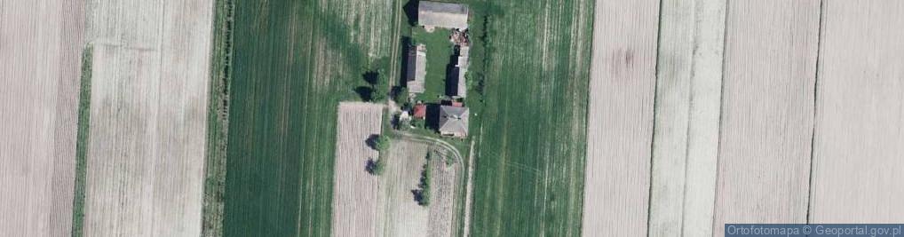 Zdjęcie satelitarne Brusów ul.
