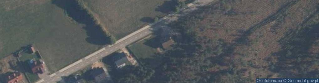 Zdjęcie satelitarne Brusy-Wybudowanie ul.