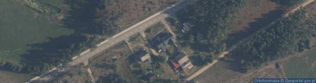 Zdjęcie satelitarne Brusy-Wybudowanie ul.