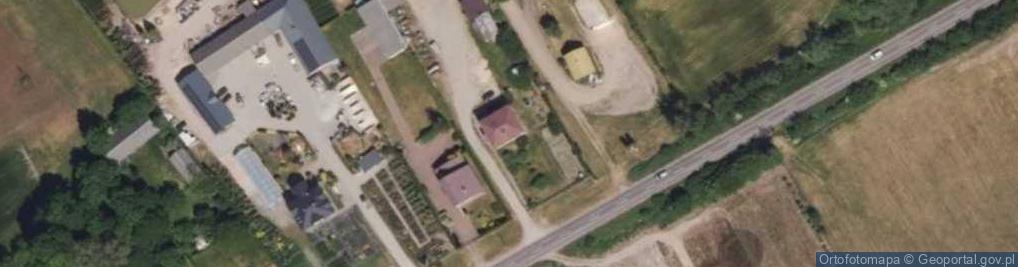 Zdjęcie satelitarne Bruszewo-Borkowizna ul.