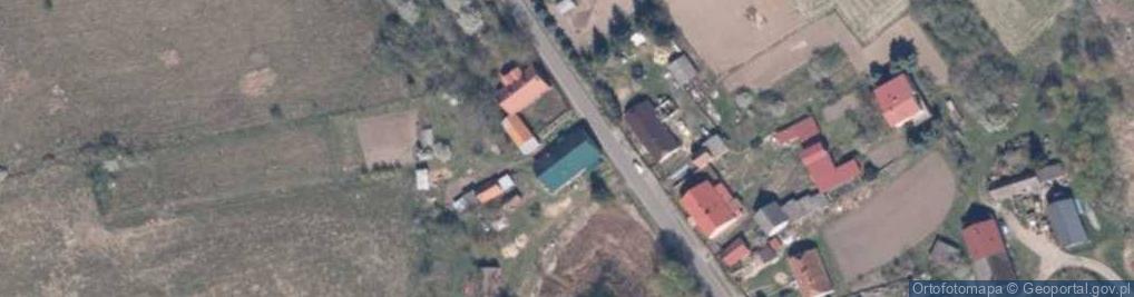 Zdjęcie satelitarne Brwice ul.