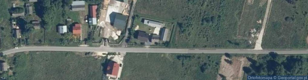 Zdjęcie satelitarne Bryzgów ul.