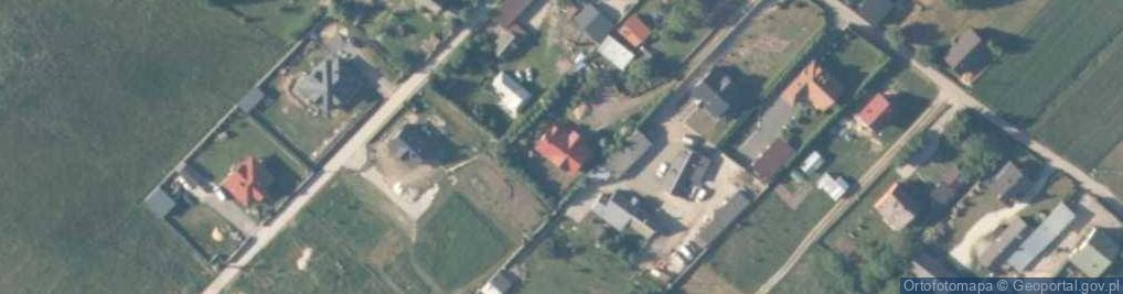 Zdjęcie satelitarne Brzechów ul.