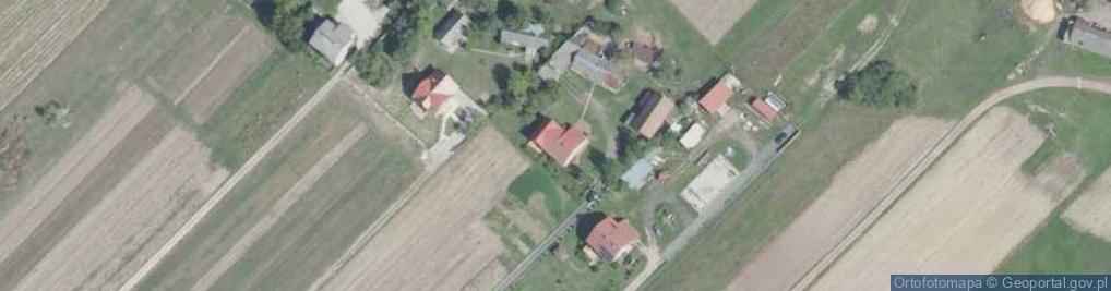 Zdjęcie satelitarne Brzechów ul.