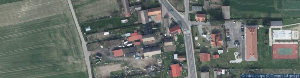 Zdjęcie satelitarne Brzeg Głogowski ul.