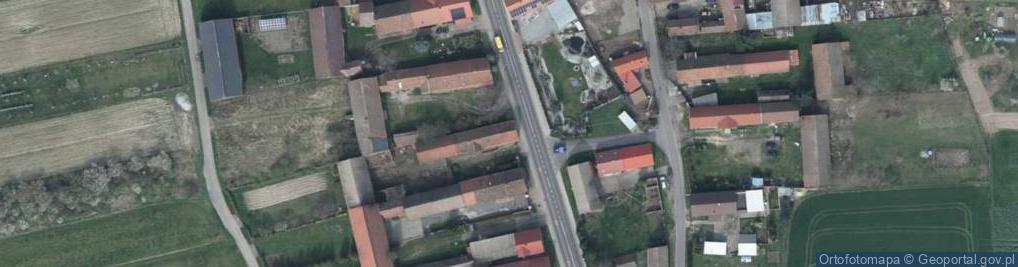 Zdjęcie satelitarne Brzeg Głogowski ul.